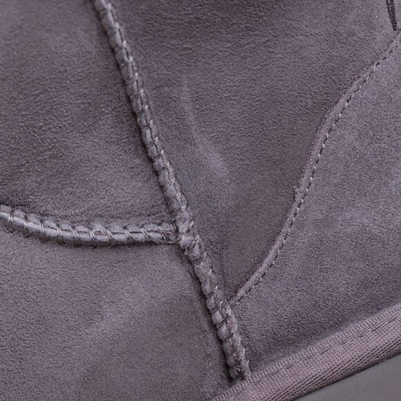 Ugg Classic Mini Fleece-Lined Warm Short-Shaped Snow Boots For Couples Gray main image 7